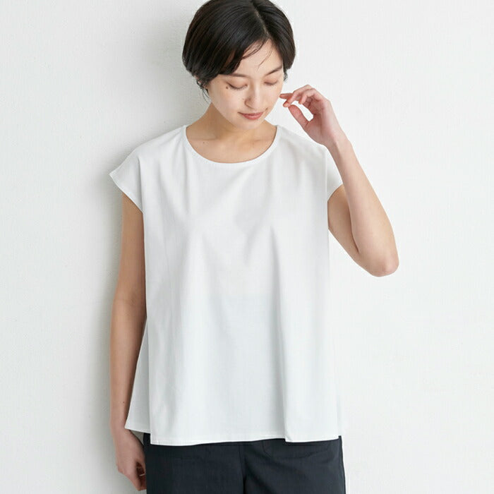 強撚糸コットン100% フレア Tシャツ