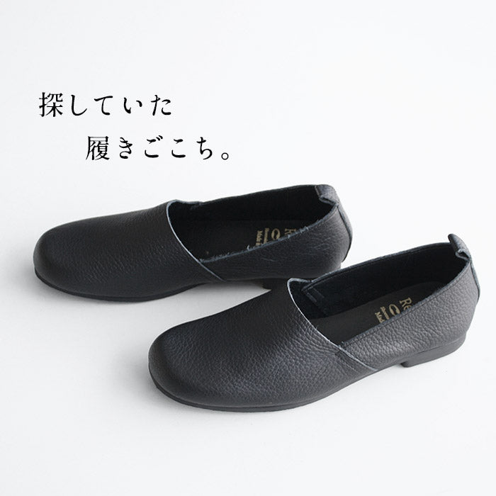 Recipe 本革 Lカットスリッポン RP-204