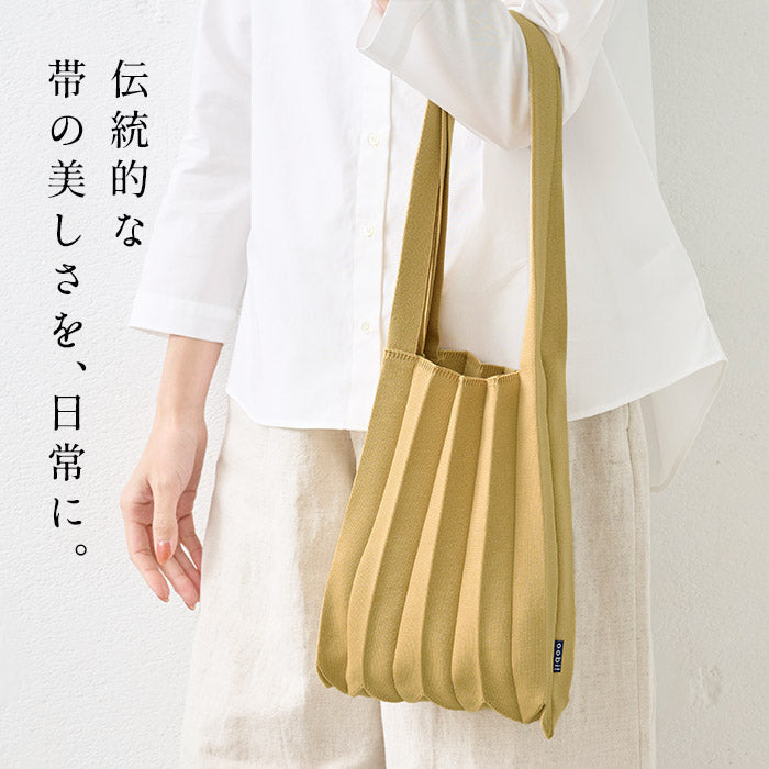 oobi!プリーツニットバッグ
