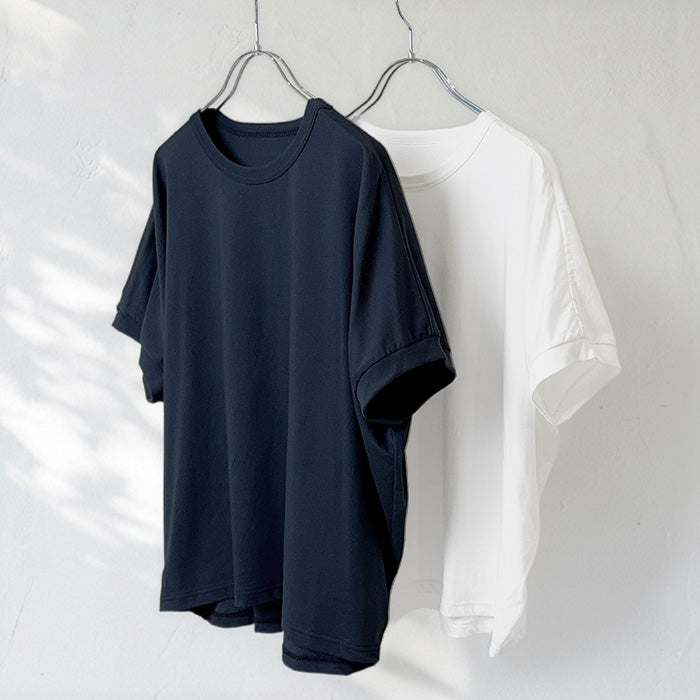 オーガニックコットン100%強撚 バルーンTシャツ