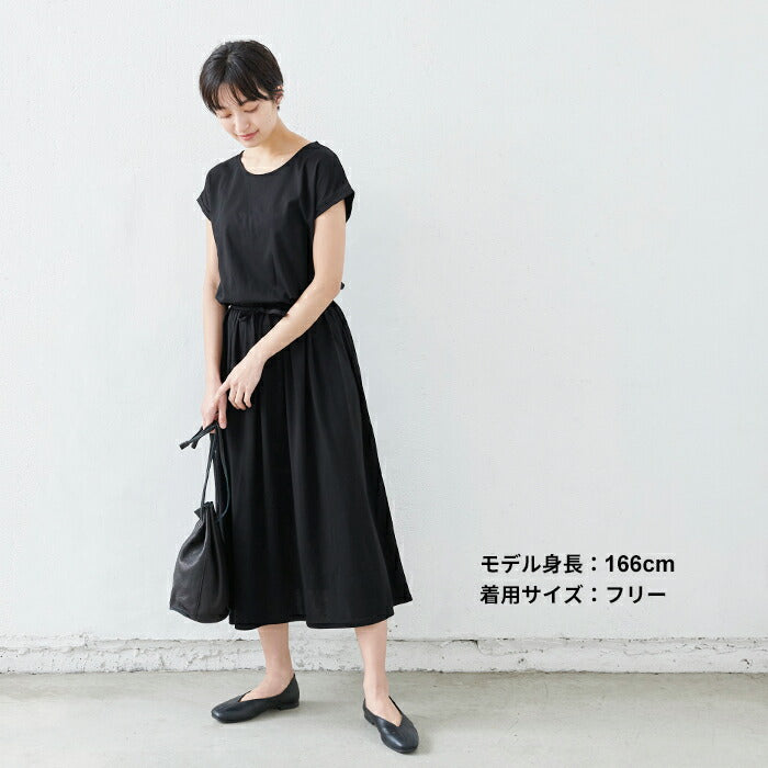 強撚コットン100% 美シルエットワンピース – tokyo-basic online