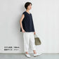 [接触冷感コットンカットソー半袖レディースフレンチスリーブ]強撚糸コットン100%フレアTシャツsozai/日本製メール便可40代50代60代女性ファッション綿100涼しい夏大人服