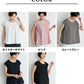 [接触冷感コットンカットソー半袖レディースフレンチスリーブ]強撚糸コットン100%フレアTシャツsozai/日本製メール便可40代50代60代女性ファッション綿100涼しい夏大人服