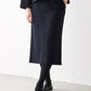 圧縮ウール100% ロングスカート