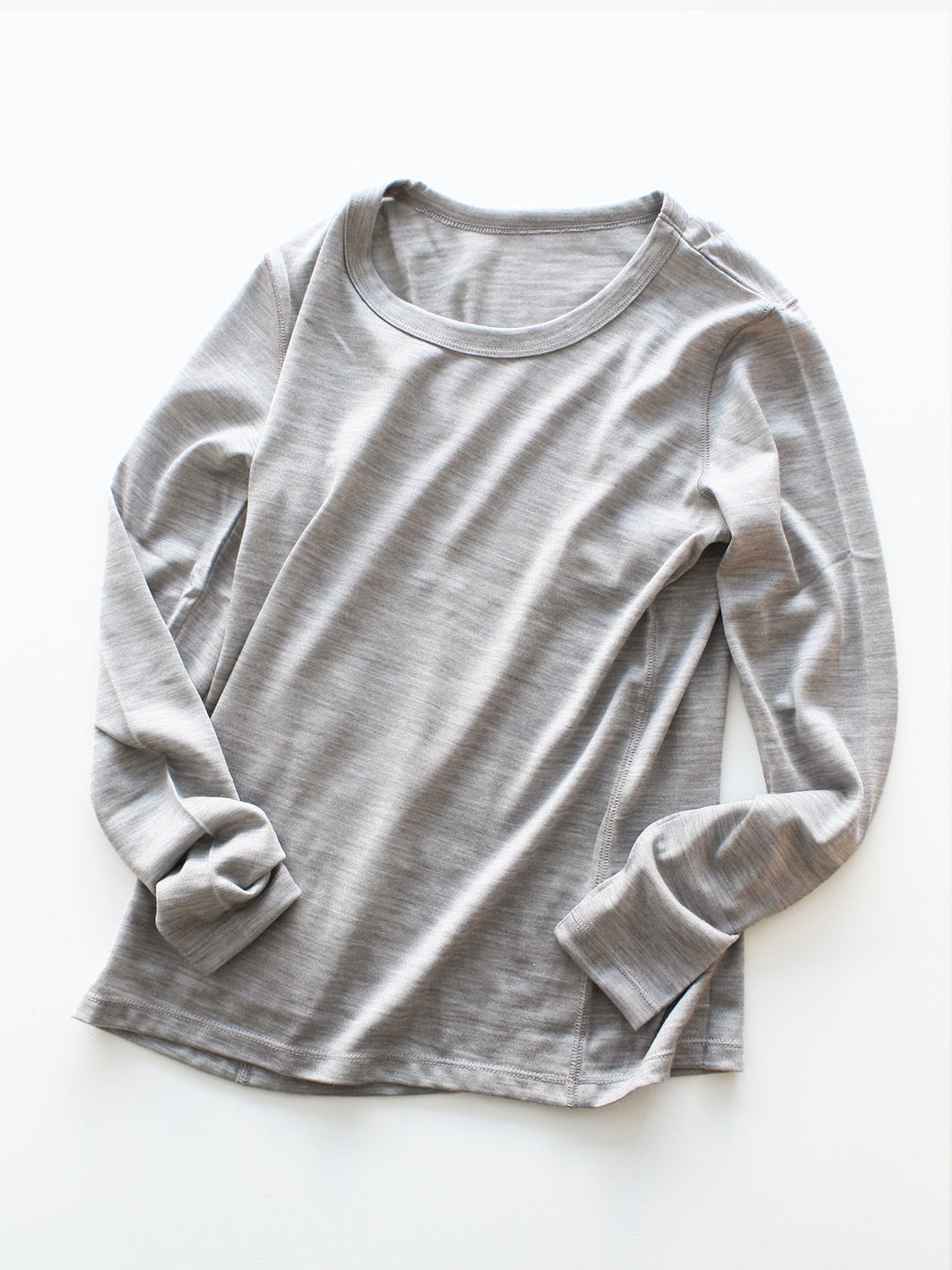 マウントブレスウール100%長袖Tシャツ