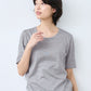 マウントブレスウール100% 五分袖Tシャツ