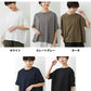 強撚コットン100%ドロップショルダーTシャツ