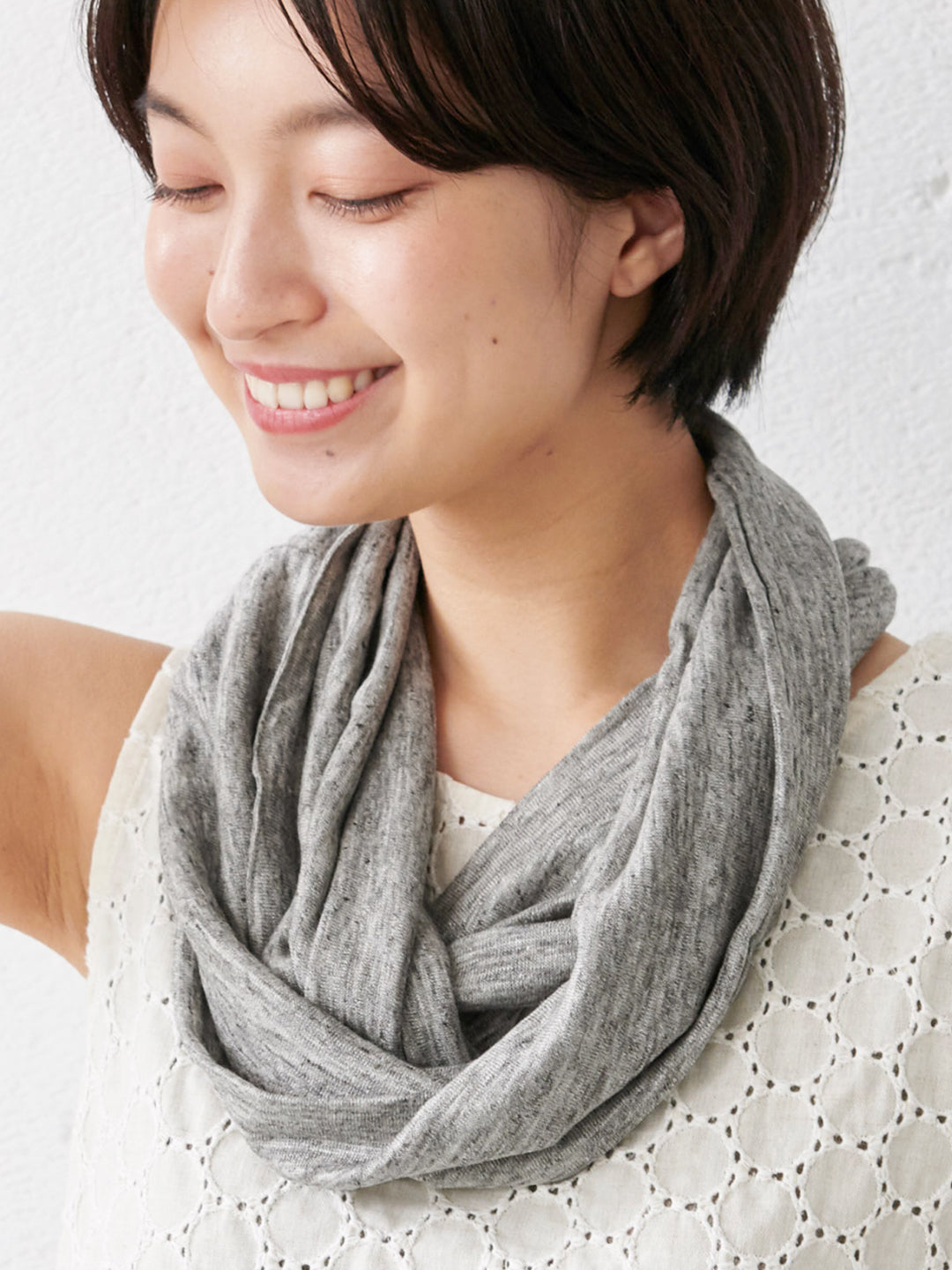 プレミアムリネン100% スヌード