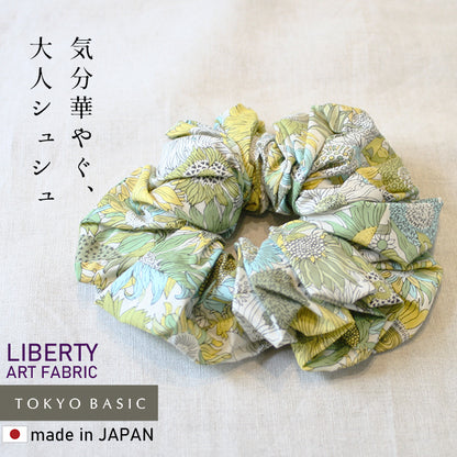 リバティプリント シュシュ