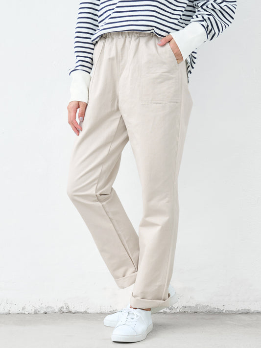 綿麻ベイカーパンツ