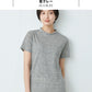 プレミアムリネン100％ハイネックTシャツモックネック【日本製】【メール便可：○】コンパクト涼しいＴシャツギフト