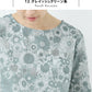 リバティプリント Tシャツブラウス グレイッシュグリーン系