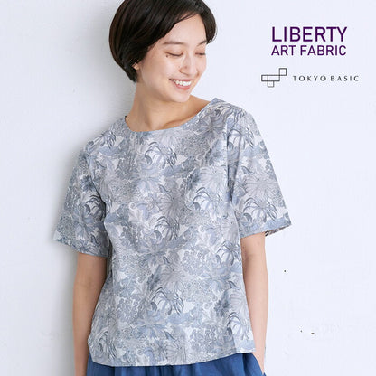 リバティプリントTシャツブラウス
