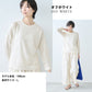 [カットソー長袖レディースリネン]プレミアムリネン100％8分袖ラグランクルーネックTシャツ/日本製メール便可40代50代60代女性ファッションインナー麻100ロンT春夏秋冬大人服