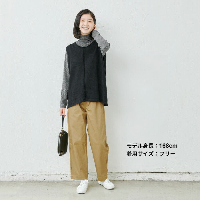ギマコットン100％ノースリーブプルオーバー