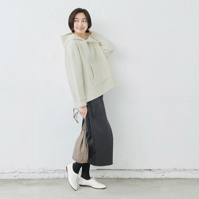 [レースアップシューズレディース本革]本革シンプルレースアップシューズRecipe/日本製40代50代60代女性ファッションホワイト白ブラック黒柔らかい革靴22.5～24.5cmレシピ
