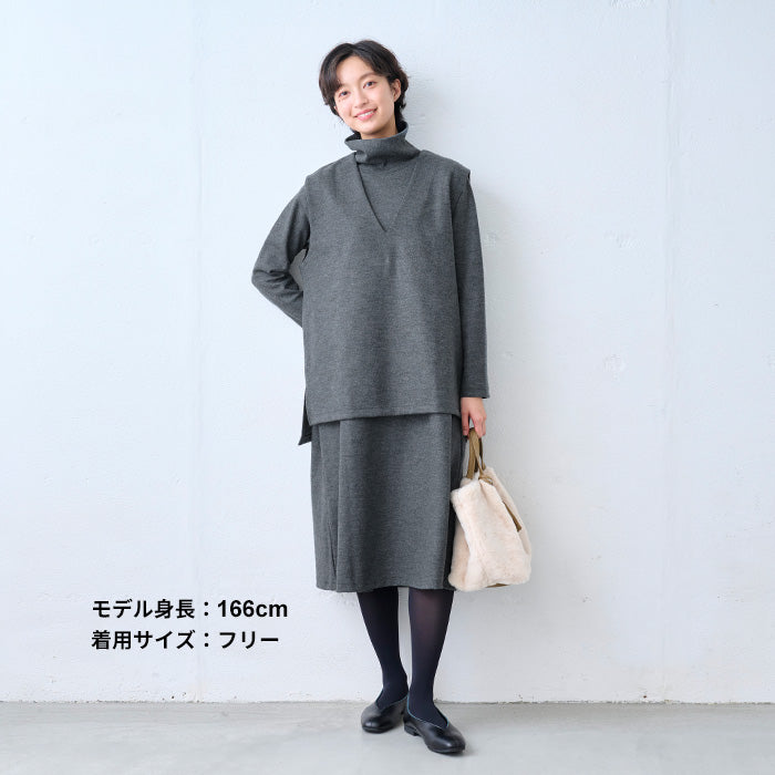 45R 45rpm ウール100% プルオーバー 日本製 サイズ3 ネイビー AOYAMA 【洋服の青山】ウール100% スーツ メンズ スリム 秋冬 ネイビー