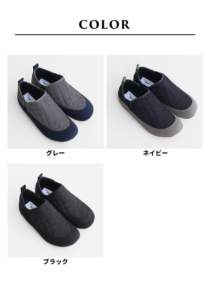 [モックシューズレディースルームシューズ冬暖か]キルティングシューズPENNYLANEPL3193/40代50代60代30代あたたかい暖かいキルト中綿スリッポンサイドゴア柔らかい軽い軽量アウトドアキャンプ室内スリッパ散歩