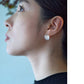 [イヤリングピアスガラスHARIO]HARIOLampworkFactryイヤリングピアスマユHAA-MY-002EHAA-MY-001P/日本製40代50代60代ハンドメイドアクセサリーフォーマル卒業式入学式結婚式チタンアレルギー対応