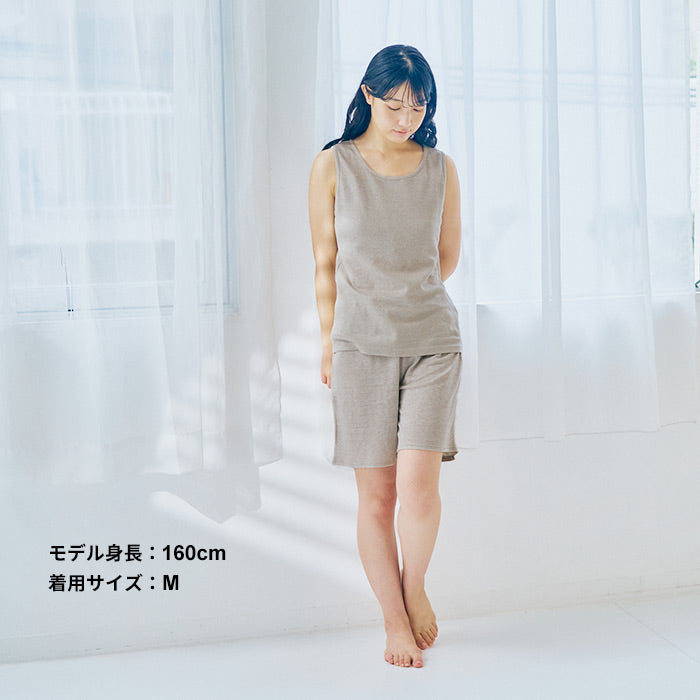 プレミアムリネン100% ショートぺチパンツ