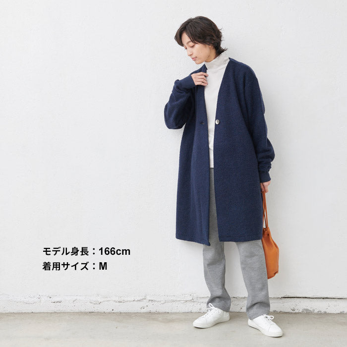 圧縮ウール100% ベイカー テーパード パンツ ライト杢グレー