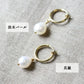 [ギフトプレゼント]淡水パールイヤリング/日本製メール便可パールアクセサリーピアス風シンプル天然素材フォーマルオフィス卒業式入学式
