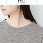 [tシャツレディース半袖ゆったり]プレミアムヘビーリネン100％袖ふんわりTシャツ/日本製メール便40代50代60代30代女性ファッション麻100無地ボリュームスリーブバルーンスリーブ速乾抗菌