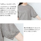 [tシャツレディース半袖ゆったり]プレミアムヘビーリネン100％袖ふんわりTシャツ/日本製メール便40代50代60代30代女性ファッション麻100無地ボリュームスリーブバルーンスリーブ速乾抗菌