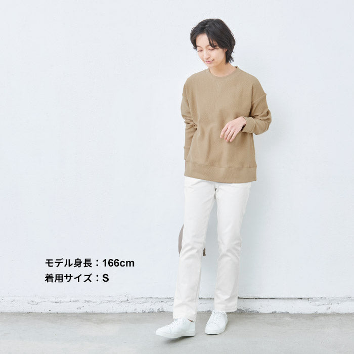 [テーパードパンツレディース春]コーマツイルストレッチベイカーパンツ/日本製40代50代60代30代女性ベイカーパンツストレッチパンツウエストゴムコットン綿すっきり上品大人綺麗きれいめ春夏