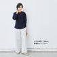 [Tシャツ長袖トップスレディース]コットン100%フライスリブ使いプルオーバー/日本製40代50代30代女性綿100％ゆったり綿コットンボーダー無地インナートレーナーニット上品きれいめシンプル着回しナチュラル