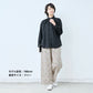 [ストレッチパンツレディースラップパンツ]強撚糸コットン100%ラップ風パンツ/日本製40代50代60代30代女性ファッションウエストゴム綿100%アンクルパンツすっきり上品大人接触冷感紺黒