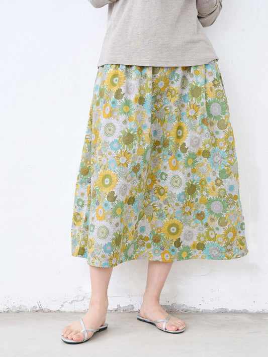 リバティプリント スカート