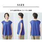 [半袖カットソーレディースフレンチスリーブ]イスペシアリネンカットソーフレアTシャツ/日本製メール便可40代50代30代女性ファッション麻きれいめゆったり体型カバー涼しいトップス夏Aラインクルーネック