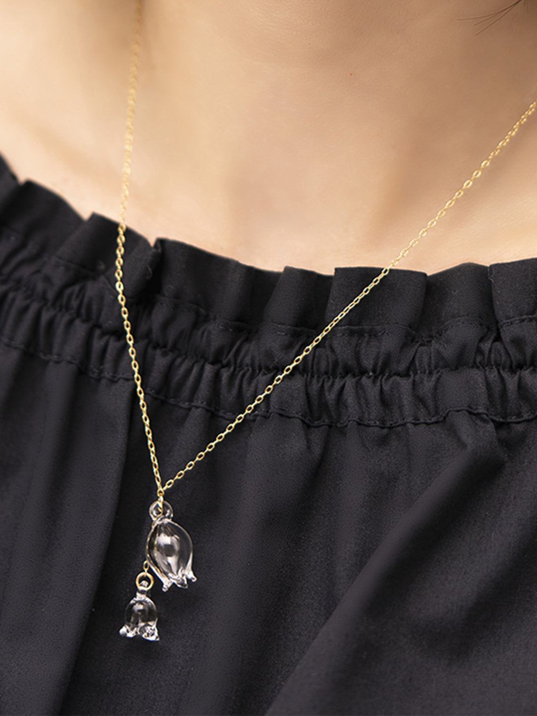 HARIO Lampwork Factry ネックレス リリー　HAP-L-001