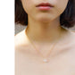 [ネックレスガラスHARIO透明]HARIOLampworkFactryネックレスシロツメクサHAP-C-003/日本製30代40代50代60代強化ガラス揺れる花フォーマル卒業式入学式結婚式ギフトハンドメイド
