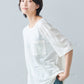 プレミアムリネン100%ゆったりポケットTシャツ