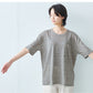 プレミアムヘビーリネン100％ポケットTシャツ/日本製リネン100％麻100％涼しいユニセックスレディース男女兼用無地tシャツ吸汗速乾厚手リネン麻涼しいさらさら
