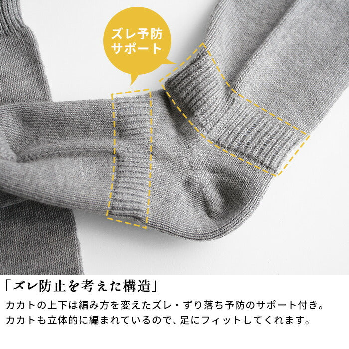[五本指ソックスレディース綿]オーガニックコットン不思議な5本指靴下rakura4200/40代50代60代女性ファッションコットン無縫製ムレ蒸れにくい靴下5本指吸汗快適厚手冷え取りムレ予防足の臭い予防ラクラ