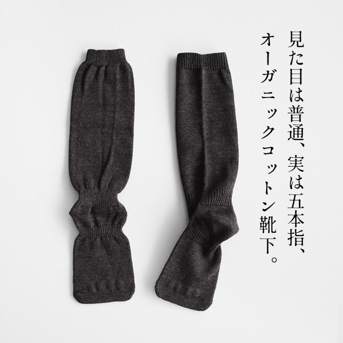 オーガニックコットン 不思議な5本指靴下 ra・ku・ra