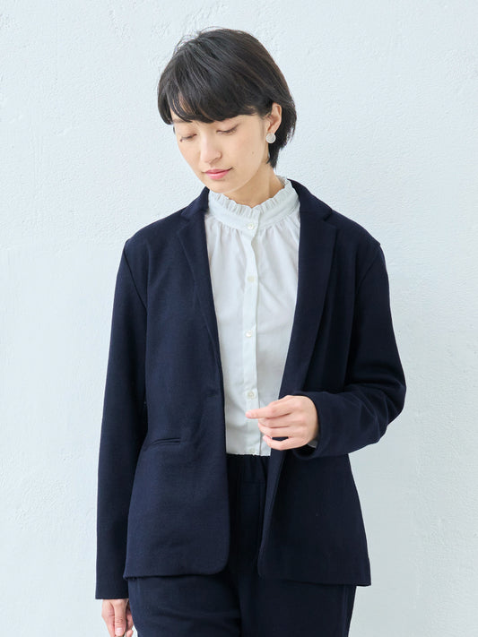 圧縮ウール100% こなれ テーラードジャケット