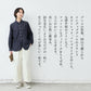 [デニムシャツレディース薄手岡山デニム]6ozデニムラウンドカラーシャツMANUALALPHABET/日本製40代50代60代30代女性ファッションインディゴ長袖6オンス丸襟ゆったり丸襟ブラウスカジュアル丸襟TNE-SH-168