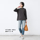 [tシャツレディース長袖白地綿100％]コットン100%Kandou天竺立体クルーネックTシャツ/40代50代60代女性ファッションカジュアル無地白コットンカットソーきれいめ体型カバー春秋オフィスオシャレゆったり