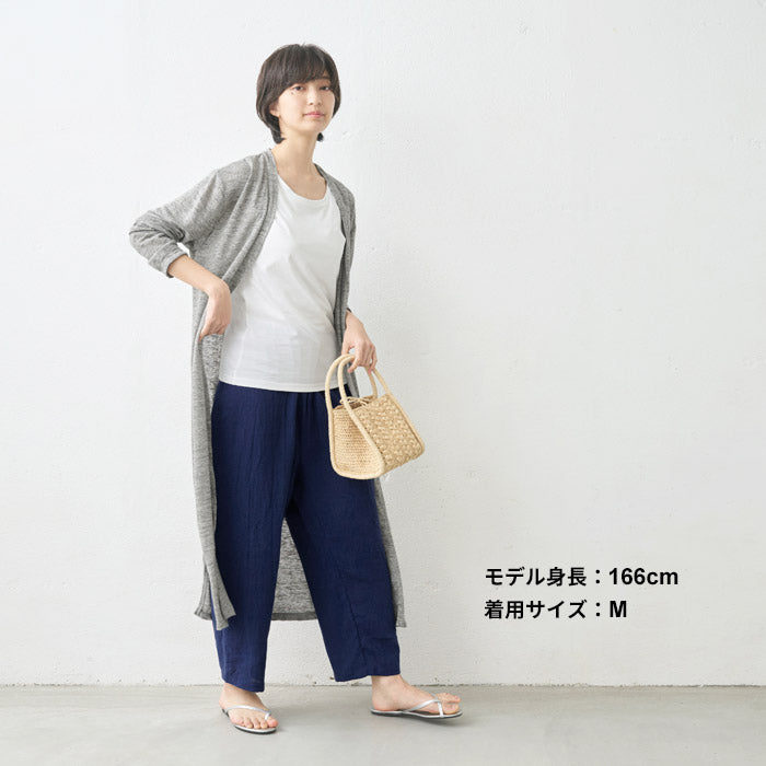 [タンクトップレディースカップ付きインナー]オーガニックコットン強撚カップ付きタンクトップ/日本製綿100天然素材パッド付きパット付肌着下着涼しい冷感ゆったり春夏