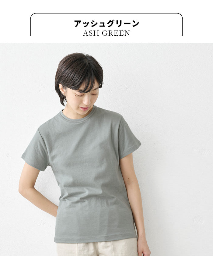 [tシャツレディース半袖綿100％無地]ふわふわコットンガーゼTシャツ/日本製40代50代60代女性ファッションカジュアル無地白白tコットン100%無地ベーシックインナーカットソートップスティーシャツ母の日ギフト