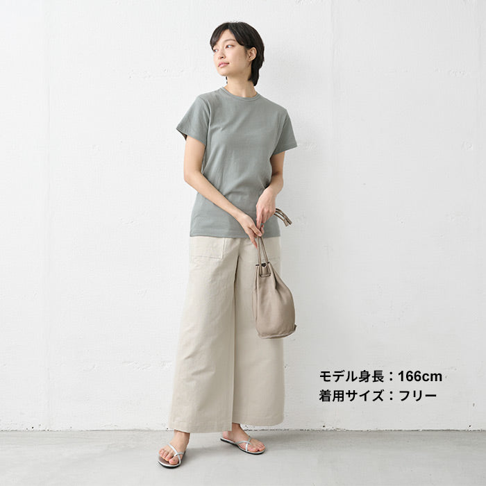 [tシャツレディース半袖綿100％無地]ふわふわコットンガーゼTシャツ/日本製40代50代60代女性ファッションカジュアル無地白白tコットン100%無地ベーシックインナーカットソートップスティーシャツ母の日ギフト