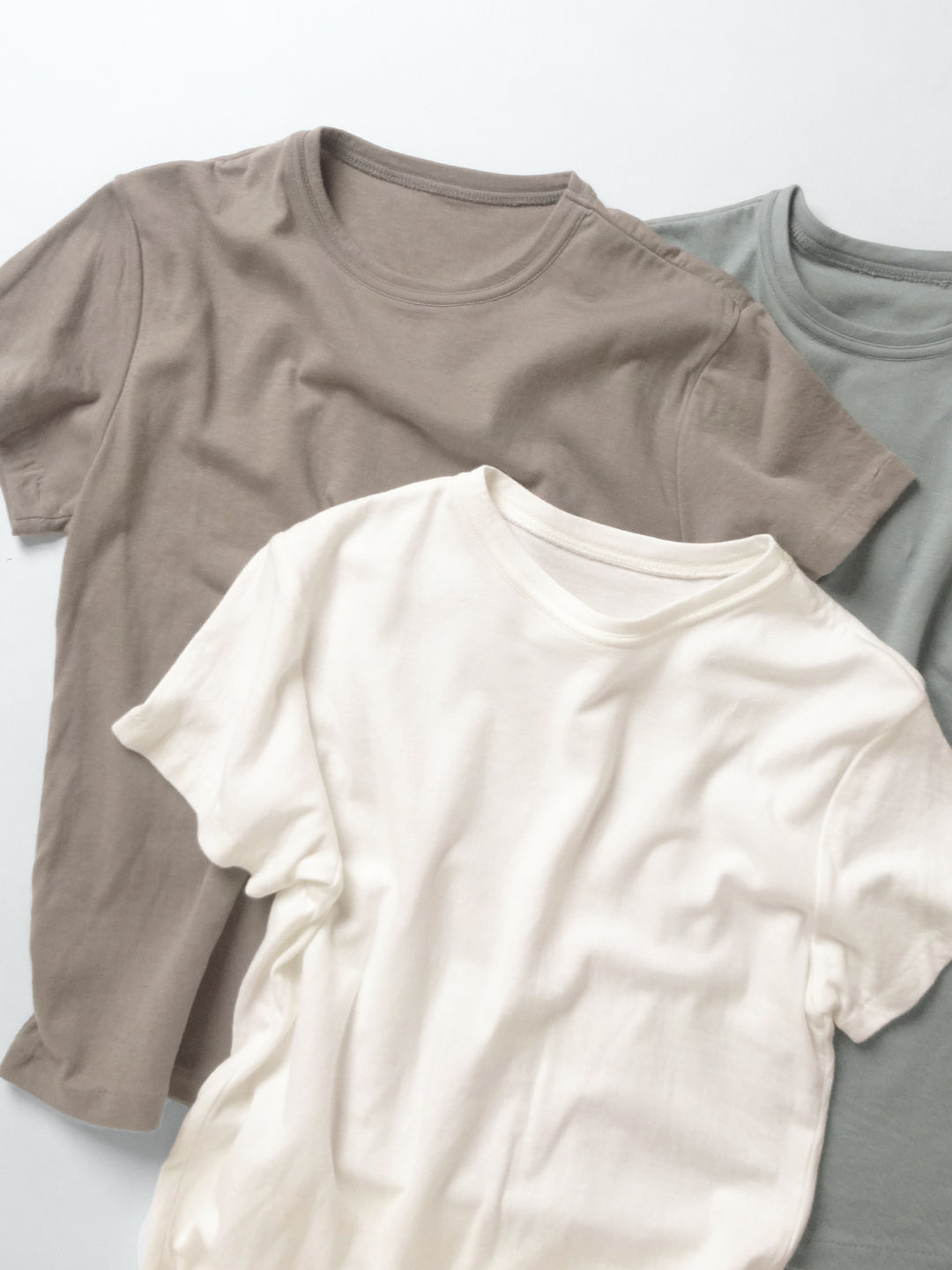 ふわふわコットンガーゼTシャツ