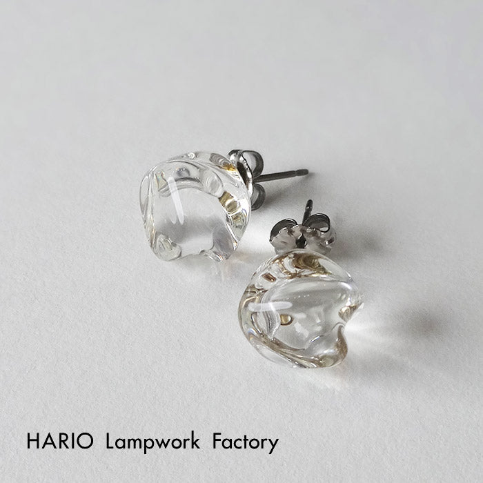 HARIO Lampwork Factry フロート イヤリング ピアス