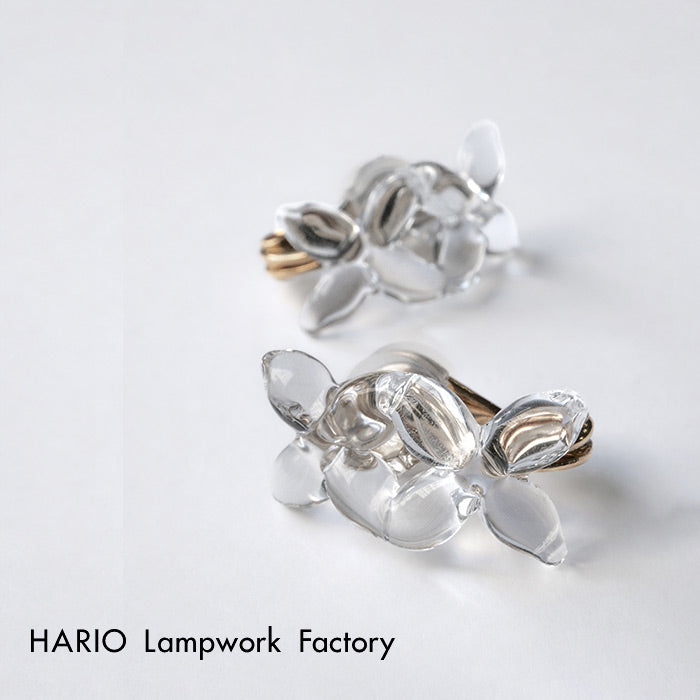 HARIO Lampwork Factry ラフィネ イヤリング ピアス