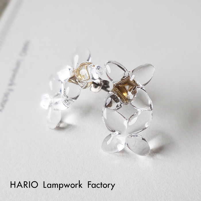 HARIO Lampwork Factry ラフィネ イヤリング ピアス