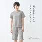 プレミアムリネン100％ ラグラン 半袖 Tシャツ + ペチパンツ 2点セット